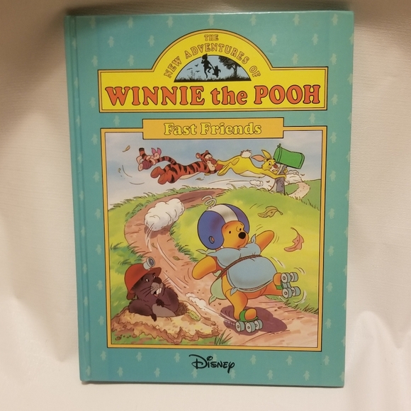 Disney Other - 1991 'New Adv. of Winnie the Pooh' book